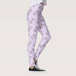 Leggings Mariposas amarillas moradas Mariposa Mariposa Lava