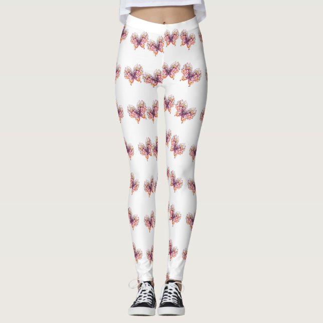 Leggings Mariposas de estilos clásicos (Anverso)