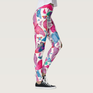 Leggings Mariposas de la primavera de Flutterby en blanco