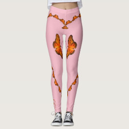 Leggings Mariposas de pasión en rosa cardíaco - Baile conmi