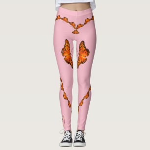 Leggings Mariposas de pasión en rosa cardíaco - Baile conmi