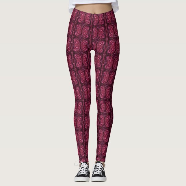 Leggings Mariposas en abstracto (Anverso)