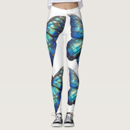 Leggings Mariposas irlandesas en blanco