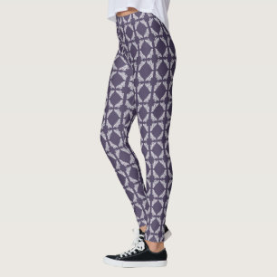 Leggings Mariposas Meteoritas Púrpura y Artesanas