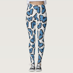 Leggings Mariposas morfo azules