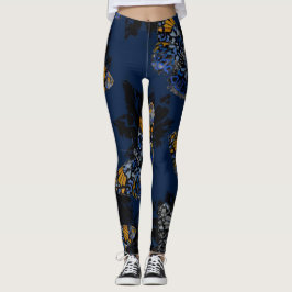 Leggings Mariposas que brillan intensamente en polainas de