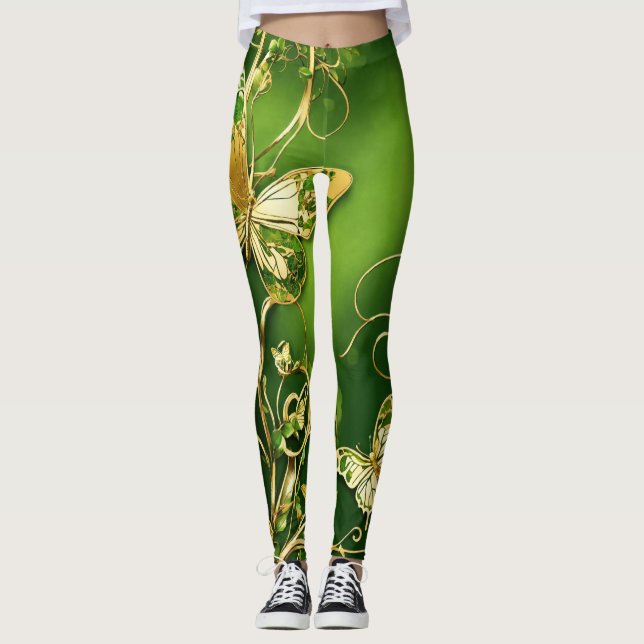 Leggings Mariposas y batas románticas (Anverso)