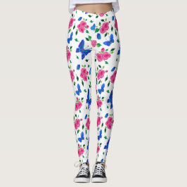 Leggings Mariposas y Rosas