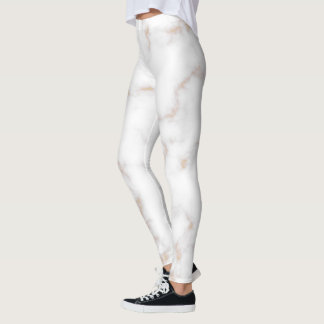 Leggings Mármol blanco y oro