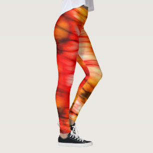 Leggings Mármol de Fuego Abstracto