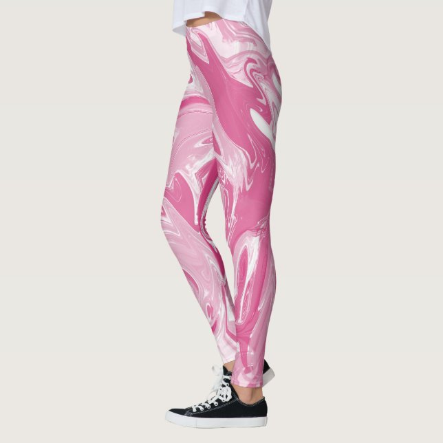 Leggings Mármol rosa visto (Izquierda)
