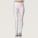 Leggings Mármol rosa y gris moderno<br><div class="desc">Las leggings modernas y únicas cuentan con una impronta de mármol gris y rosa falso. Hay otros colores disponibles.</div>