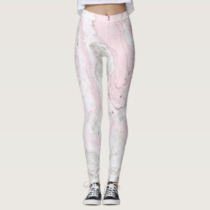 Leggings Mármol rosa y gris moderno