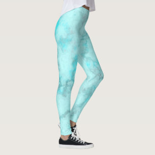 Leggings Mármol turquesa