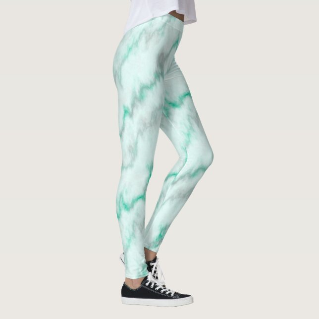 Leggings Mármol verde (Derecha)