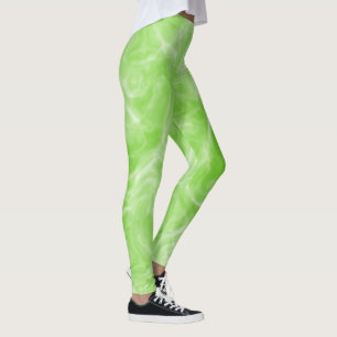 Leggings mármol verde y blanco Resumen