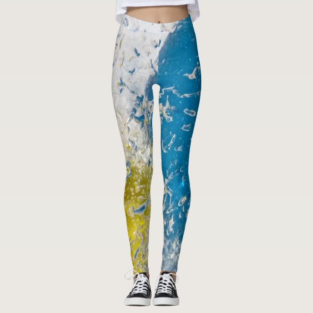 Leggings Mármoles congelados (Anverso)
