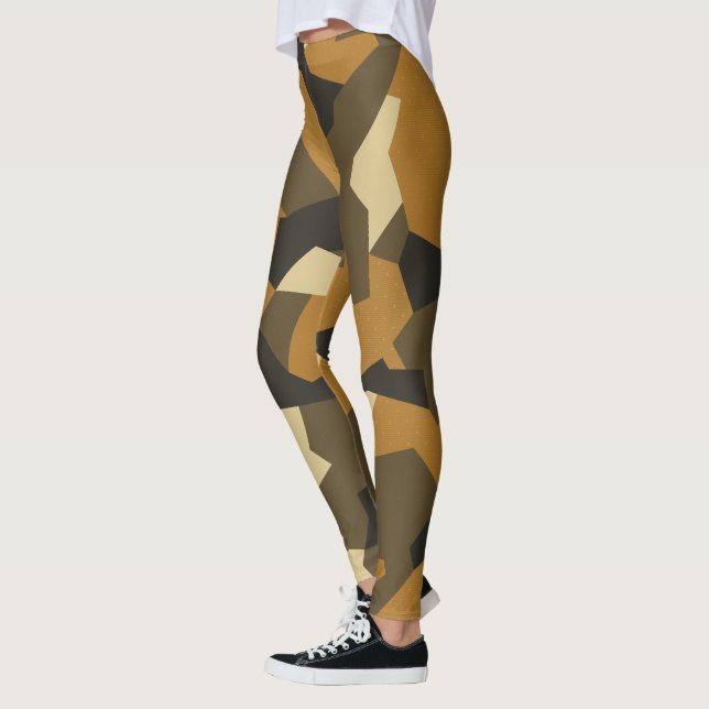 Leggings Marrón avanzado de camo sueco (Izquierda)