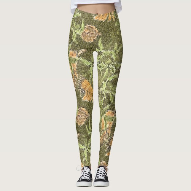 Leggings Marrón de islas (Anverso)