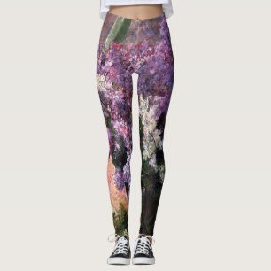 Leggings Mary Cassatt - Lilas en una ventana