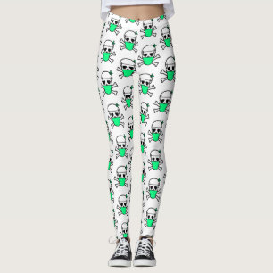 Leggings Máscara de calavera Thunder_Cove