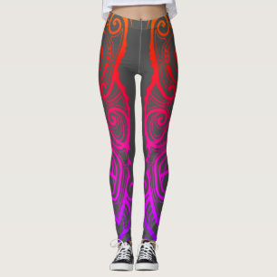 Leggings Máscara de Tiki