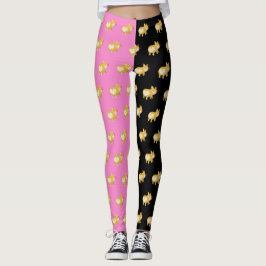 Leggings mascota de perro lindo pero amor corazón corgi ros