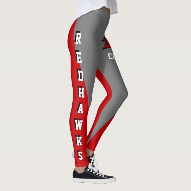 Leggings Mascota Red y Grey Redhawk Team y Fan (Derecha)