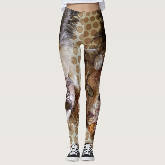 Leggings mask polainas (Anverso)