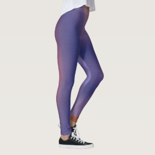 Leggings “Mauve Mirage Flow”  –  Rosa Azul Melocotón Abstra