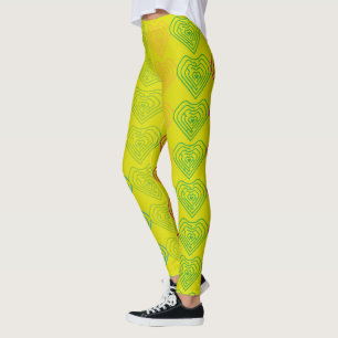 LEGGINGS MAZE LOVE HEART BY MASANSER PIXELAT