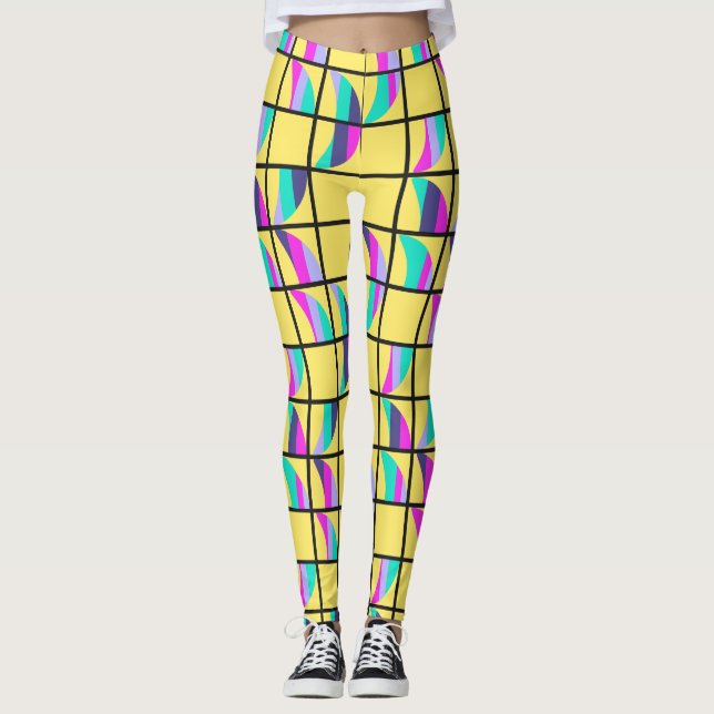 Leggings MCM Tic-Tac-Toe (Anverso)