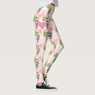 Leggings Me encanta África Guay Free Time Weekend Home Loun