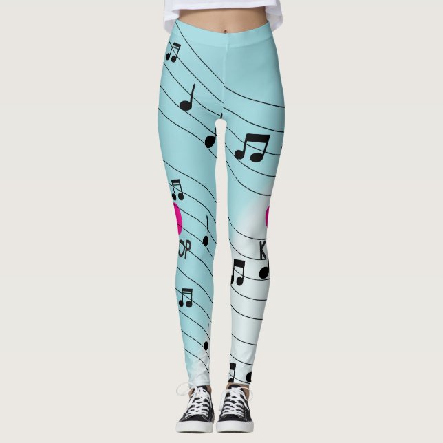Leggings Me encanta el pop K (Anverso)