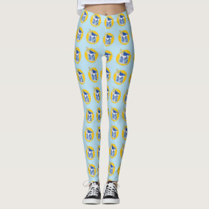 Leggings Me encanta el yogur de albaricoque