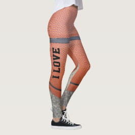 Leggings Me encantan las leyendas del baloncesto