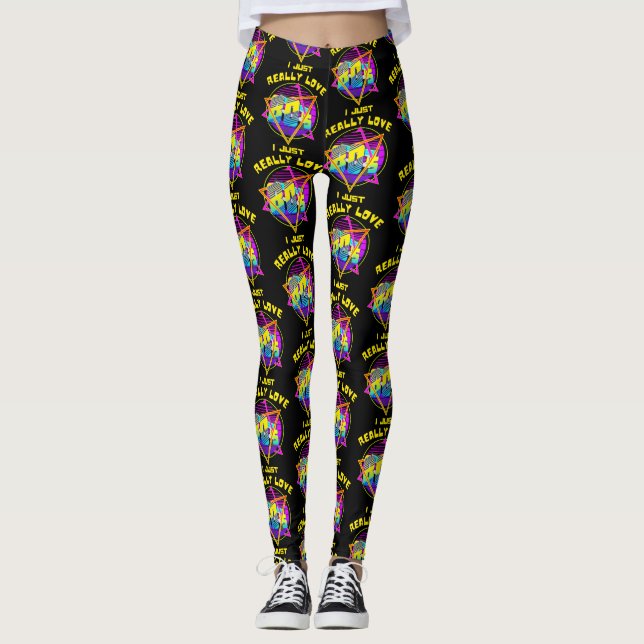 Leggings me encantan los 80  (Anverso)