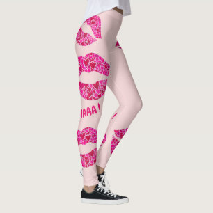 Leggings ¡Me encantan los labios 01 MWAAA!