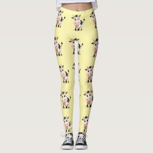 Leggings Me Gusta El Arte De Vacas Thunder_Cove