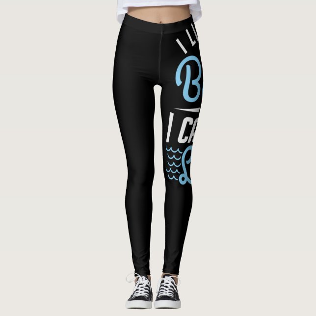 Leggings Me Gustan Los Grandes Barcos Y No Puedo Mentir. (Anverso)