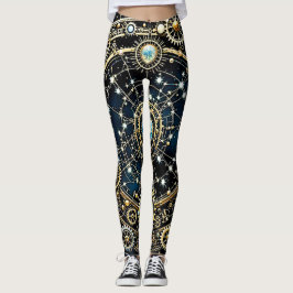 Leggings Mecanismo celeste Arte cósmico