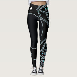 Leggings med samiskt mönster