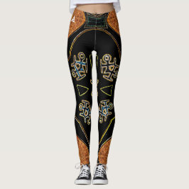 Leggings med samiskt mönster 