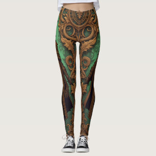 Leggings Médica de la peste gótica SCP-049 Halloween Steamp