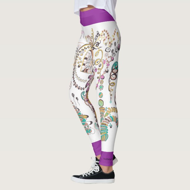 Leggings Medilludesign - mundo en equilibrio 2 (Izquierda)