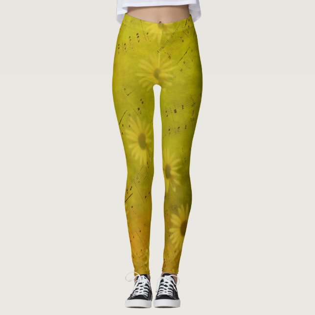 Leggings Medios Mixtos de Sol (Anverso)