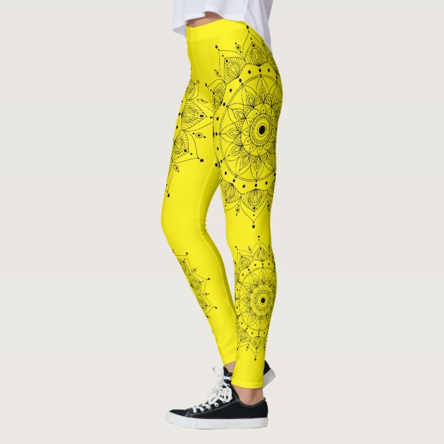 Leggings Meditation - Mandala Symbol  (Izquierda)
