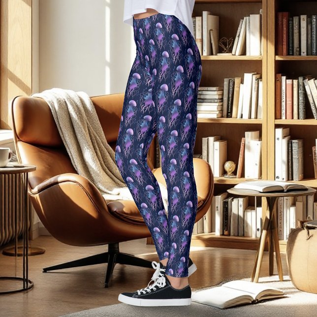 Leggings Medusa Etérea Violeta Azul (Subido por el creador)