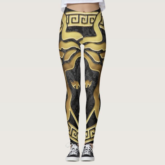Leggings Medusa Metallica (Anverso)