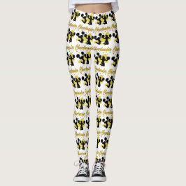 LEGGINGS MEGAPHONE LEGGININS, LÍDER DE LA CHEURA DE GOLD SP
